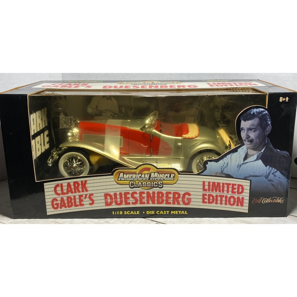 1935 Duesenberg Limited Edition 1:18 Scale American Muscle Clark Gable